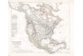 Nord Amerika II., Stein, kolor. oceloryt, 1847
