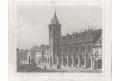 Most – radnice, Schimmer,  oceloryt, 1842