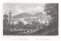 Mariánské lázně, Lange, oceloryt, 1842