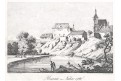 Řešanice, Heber , litografie, 1844