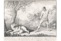 Romulus a Remus, mědiryt, (1700)
