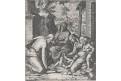 Cort Cornel.: Svatá rodina,  mědiryt, 1571