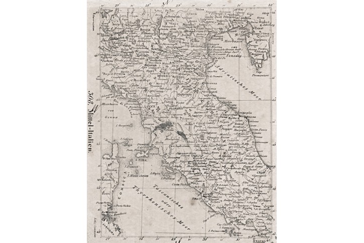 Mittel Italien, Neue Bilder.., litografie , 1837