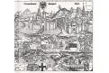 Nemecko, H. Schedel, dřevořez 1493