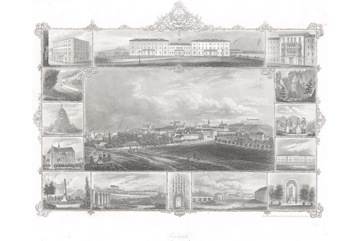 Brno, Lloyd, oceloryt, 1850