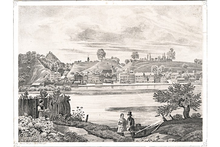 Obernberg von Inn, Weinmann, litografie, 1846