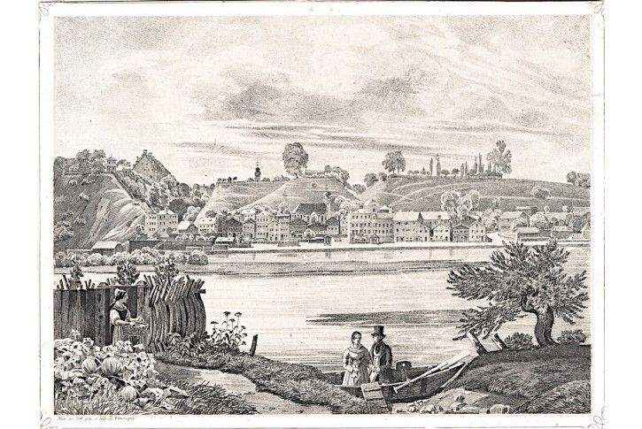 Obernberg von Inn, Weinmann, litografie, 1846
