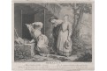 Vynalézavá dcera, Larmessin, mědiryt, 1743