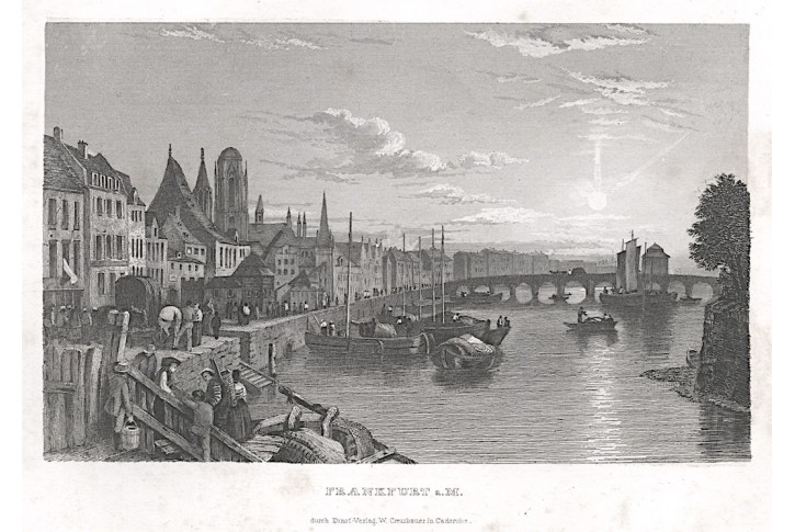 Frankfurt am Main, oceloryt, 1850