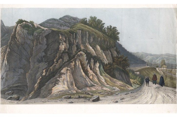 Jižní Amerika , akvatinta, 1830