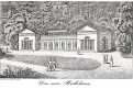 Mariánské Lázně Neue Badehaus, litografie, 1828