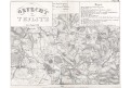 Teplice Bitva 1762 ,  litografie, 1847
