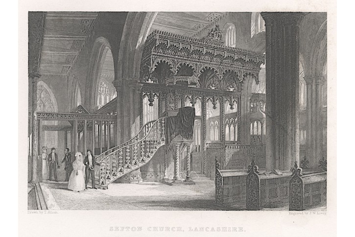 Sefton Lancashire, Fischer oceloryt, 1838
