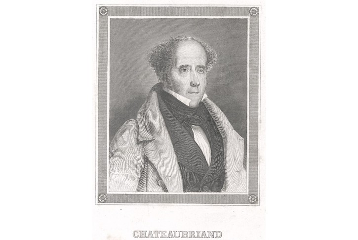 Chateaubriand, oceloryt, (1850)