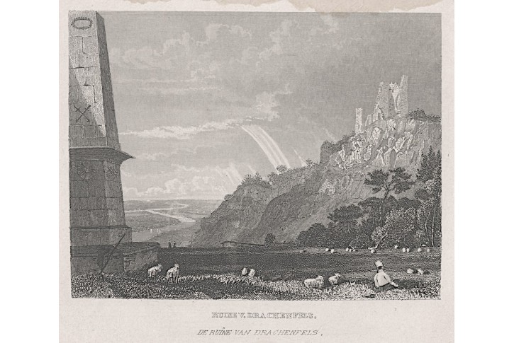 Drachenfels, oceloryt, (1840)