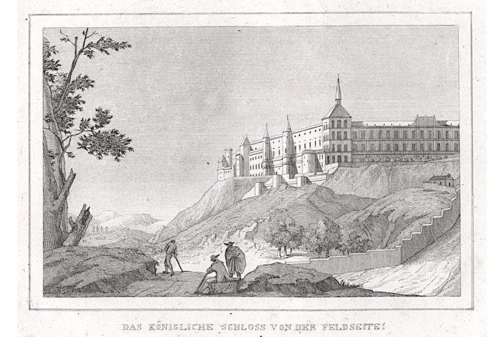 Escorial, Strahlheim,  oceloryt, (1840)