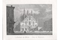 Milano Dom, oceloryt, (1840)