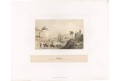 Letovice, Curland, litografie 1867