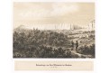 Horní Věstonice - Mušov, Curland, litografie 1867