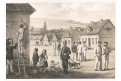 Drasenhofen, Curland, litografie 1867