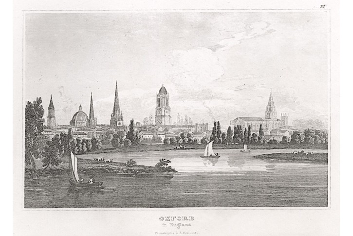Oxford, Meyer, oceloryt, 1850