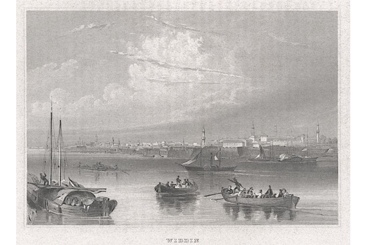 Vidin, Meyer, oceloryt, 1850