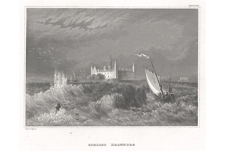 Kronborg, Meyer, oceloryt, 1850