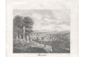 Marienthal, Medau, litografie, 1839