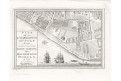 Chinsurah Bengalsko, Schley,  mědiryt 1747