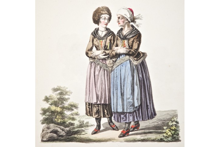 Kroj Cheb, Mollo ,  akvatinta, (1820)