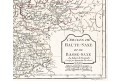 Vaugondy - Delamarche : Saxe, mědiryt 1806