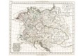 Německo - Čechy, Mentelle,  mědiryt, 1797