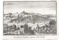 Namur, Salmon,  mědiryt, 1739