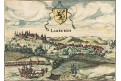 Limburg, Gucciardini, kolor. mědiryt, 1613