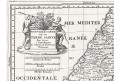 Ogier M. : Svatá země , mědiryt, 1698