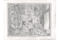Kuchyně (Italská), kresba tužkou, (1860)
