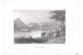 Buda Pest, Meyer, oceloryt, 1850