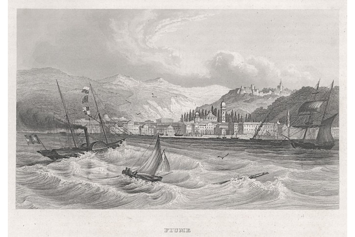 Rjeka, Meyer, oceloryt, 1850