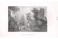Planina pri Sevnici, Seidl, oceloryt, 1841
