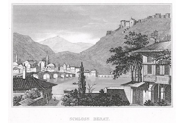 Berati - Berat Albanie, Güns, oceloryt, 1837