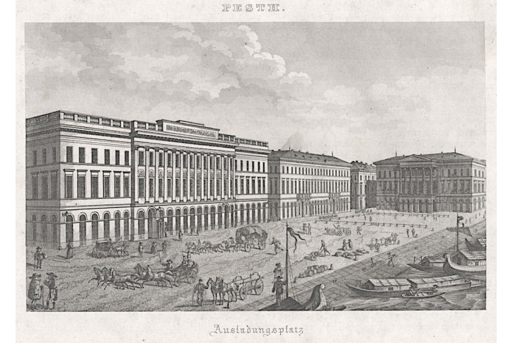 Budapest , oceloryt 1835