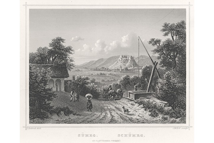 Sümeg, Rohbock, oceloryt 1857