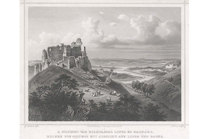 Șoimoș  Lippa, oceloryt 1857
