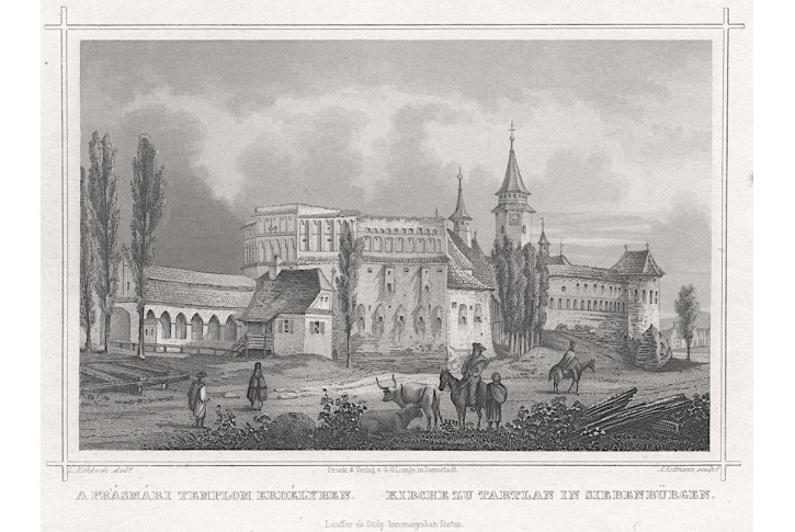 Tartlan, Rohbock, oceloryt 1857