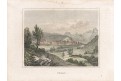 Celje, Schmidl, oceloryt, 1839