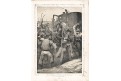 Zavraždění Hraběte Lamberka , Litografie, 1848