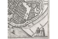 Deventer, Braun Hogenberg., mědiryt, 1581