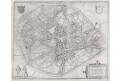 Tienen, Braun Hogenberg., mědiryt, 1581