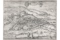 Namur, Braun Hogenberg., mědiryt, 1575