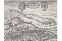 Namur, Braun Hogenberg., mědiryt, 1575